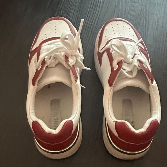 Nine West Red and White Sneakers size 7 - Picture 1 of 5